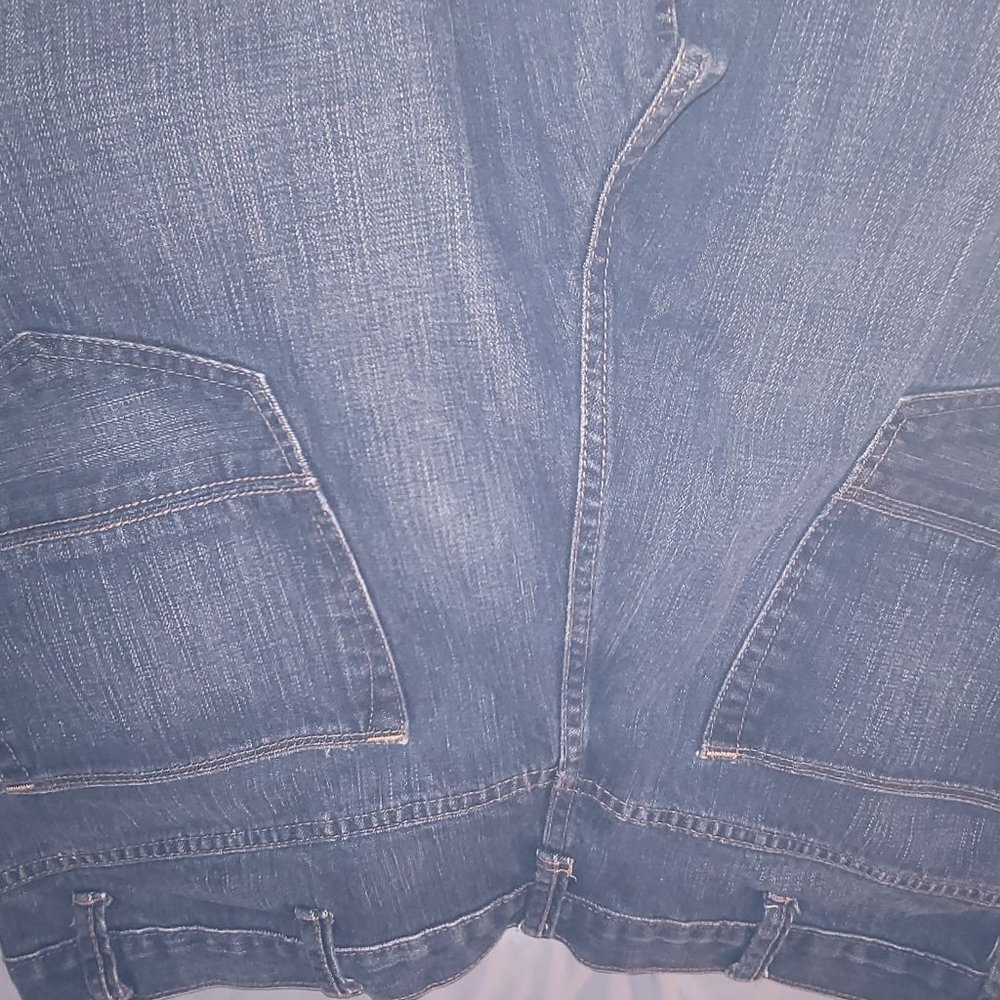 Arizona Mens Flex Jeans Distressed, Straight Leg 46 x 32 ,  Excellent Condition